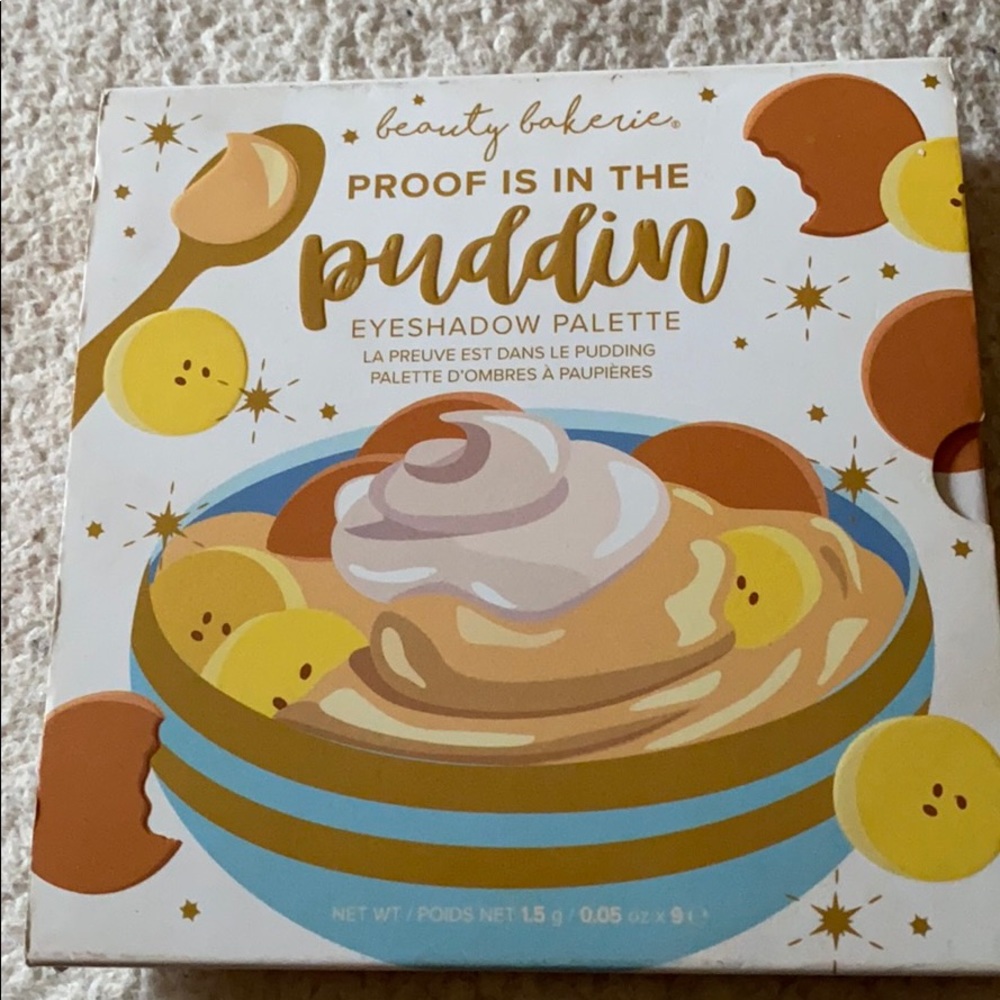 Proof is in the pudding’ eyeshadow palette